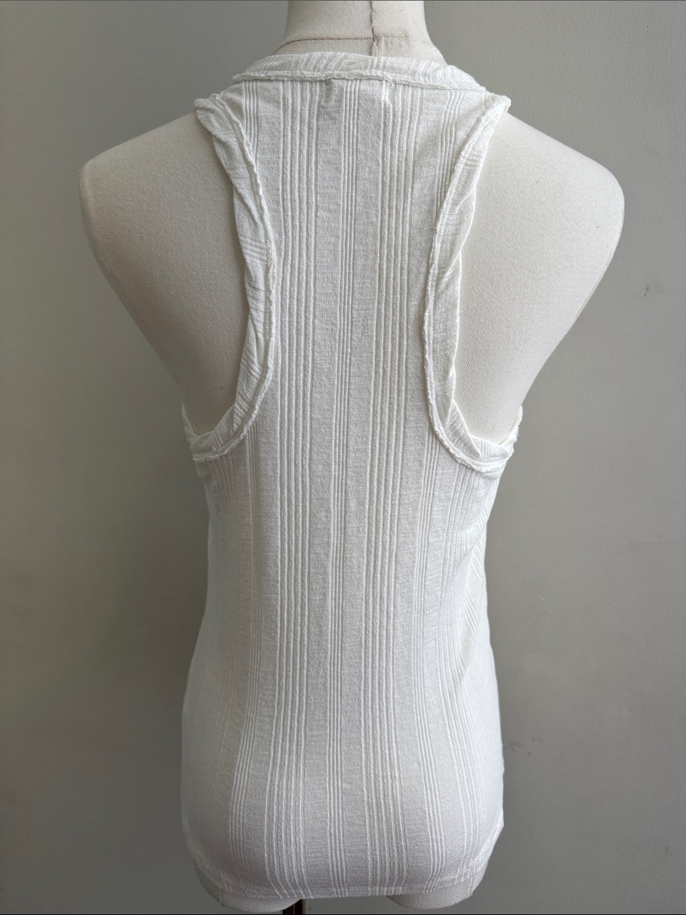 Pilcro by Anthropologie Ribbed Tank Top Size Small 🤍 - Picture 3 of 9